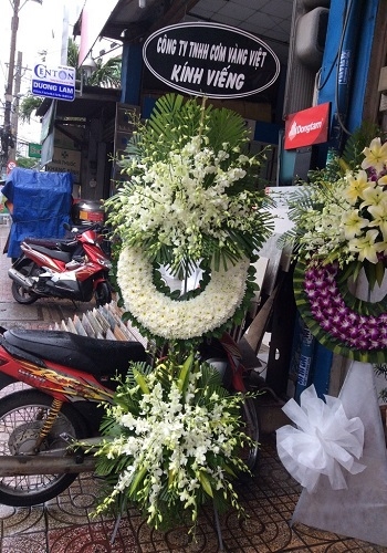 hoa tang lễ huyện nhà bè