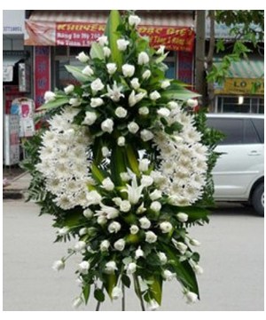 hoa viếng đám tang quận 4